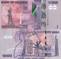 UGANDA 10000 Shillings 2021 P 52 UNC - Ouganda