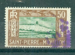 SAINT-PIERRE ET MIQUELON - N°147 Oblitéré. Timbres De 1932-33. - Usados