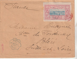 Côte Française Des Somalis Lettre DJIBOUTI 22/11/1895 Pour Bléré Indre Et Loire - Lettres & Documents