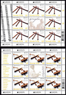 Europa Cept - 2014 - Slovenia, Slovenja - 2.Sheetlet Of 8 Set - (Musıc) ** MNH - 2014
