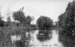 BELGIQUE - CARTE PHOTO REELLE - ROCHES COMTE < LES BORDS DU CHERAIN - Gouvy