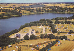 Cpa -22- Jugon Les Lacs -pas Sur Delc.- Vue Aerienne Sur Le Camping -edi Artaud N°7 - Jugon-les-Lacs