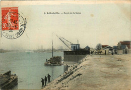 Alfortville * Les Bords De La Seine * Chargement D'une Péniche * Batellerie - Alfortville