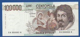 ITALY - P.110a – 100000 100.000 LIRE 1983  AUNC, Serie EA 660083 H - 100.000 Lire