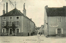 Selongey * Rue Place Quartier Faubourg La Patenée * Café BENOIST - Andere & Zonder Classificatie