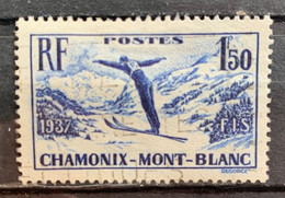 France  1937 Y Et T  334 O - Usados