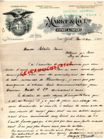 ETATS UNIS AMERIQUE-NEW YORK-HAMBOURG-LONDON-RARE LETTRE OUR FIELD- MARKT & CO-ADOLPHE LEEWITZ-6 RUE BARANGER PARIS-1895 - Etats-Unis