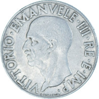 Monnaie, Italie, Lira, 1939, Rome, TB, Acmonital (austénitique), KM:77a - 1 Lire