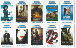 FRANCE LOT 10 CARTES CINEMA LE PALACE De SAUMUR - Movie Cards