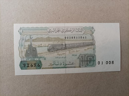 Billete De Algeria, 10 Dinares, Año 1983, UNC - Algérie