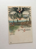 Bremen  Bundesfest Der Deutschen Radfahrerbundes 1897   CYCLISME RADFAHREN  LITHO - Radsport