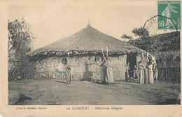 AV 336 / CPA  AFRIQUE DJIBOUTI-   HABITATION INDIGENE - Djibouti