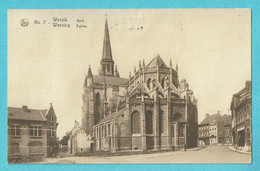 * Wervik - Wervicq (West Vlaanderen) * (Nels, Uitgever M. Dumez - Truwant, Nr 2) Kerk, église, Church, Kirche, Old - Wervik