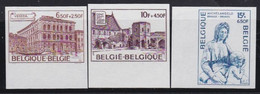 Belgie   .  OBP  .    1759/1761       .   Ongetand / Non-dentelé    ,    **  .   Postfris  .   /   Neuf SANS Charnière - Unused Stamps