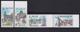Belgie   .  OBP  .   1870/1873         .   Ongetand / Non-dentelé    ,    **  .   Postfris  .   /   Neuf SANS Charnière - Unused Stamps