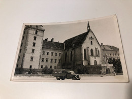 Austria Österreich Wiener Neustadt Kriegsschule Kriegs Schule Truck Auto LKW RPPC Photo 15098 Post Card POSTCARD - Wiener Neustadt