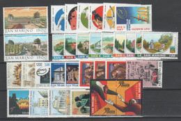 San Marino - Lotto Nuovi In Serie Complete Al 50% Del Facciale - Promo          (g8929) - Collections, Lots & Séries