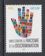 2021 United Nations Geneva Stop Racism Discrimination Complete Set Of 1 MNH @ BELOW FACE VALUE - Unused Stamps