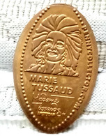 G.B. , (Maria Tussaud ) Madame Tussaud (London) Museum Rare Medal , Agouz - Adel