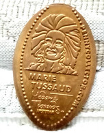 G.B. , (Maria Tussaud ) Madame Tussaud (London) Museum Rare Medal , Agouz - Royal/Of Nobility