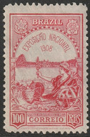 Brazil 1908 Sc 189 Bresil Yt 142 MH* - Nuevos