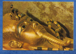 CPM Egypte THEBES Tombeau De TUT ANKH AMUN - Voir Timbre Avec Pyramide - Museen