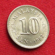 Malaysia 10 Sen 1982 KM# 4 Malasia Malaisie Malaysie Malesia - Malaysia