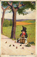 T2/T3 1929 Frühling Im Walde. Wohlgemuth & Lissner Kunstverlagsgesellschaft "Liebhaber Sammelmappen No. 1271. S: Bert (E - Ohne Zuordnung