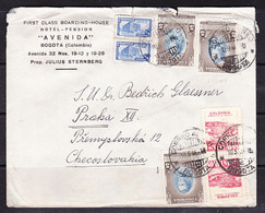 EX-PR-22-11 AIR MAIL LETTER FROM COLOMBIA TO PRAHA. 10.05.1946. - Colombie
