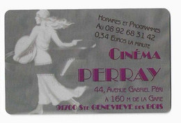 FRANCE CARTE CINEMA PERRAY SAINTE GENEVIEVE DES BOIS - Cine