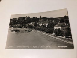 Austria Österreich Grein A D Donau Schloss Castle Steam Ship Strudengau 15153 Post Card POSTCARD - Grein