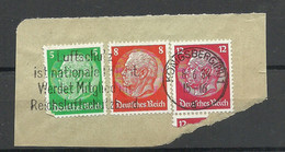 Germany Deutsches Reich 1934 Propagandastempel - Luftschutz Ist Nationale Pflicht O Königsberg Werbestempel - Machine Stamps (ATM)
