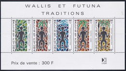 LOT 351 WALLIS ET FUTUNA BLOC N° 4-5-6-7 ** - Blocks & Kleinbögen