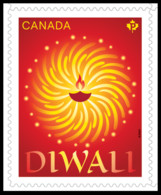 Qt. DIWALI = FESTIVAL OF LIGHT = Booklet Stamp Canada 2022 MNH - Carnevale