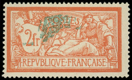 ** VARIETES - 145f  Merson,  2f. Orange Et Vert-bleu, Centre TRES DEPLACE, TB. S - Unused Stamps