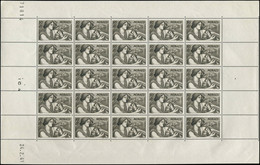 ** MONACO 215/24 : Oeuvres Charitables, La Série En FEUILLES De 25, TB - Unused Stamps