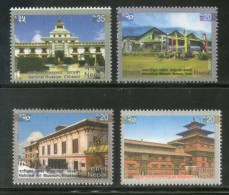 Nepal 2013 Visit Nepal Tourism National Art, International Mountain Museum Sc 924-27 MNH # 86 - Népal