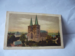 XANTEN ALLEMAGNE RHENANIE DU NORD WESTPHALIE ST VICTORS DOM CPA 1921 - Xanten