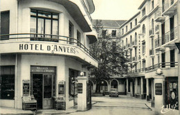 Lourdes * Hôtel D'Anvers LASCABES , Boulevard De La Grotte Et 79 Rue Du Bourg * PUB AU DOS ! - Lourdes