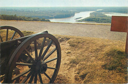 Postcard USA MS Fort Hill Vicksburg Military Park Cannon - Sonstige & Ohne Zuordnung