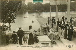 Enghien Les Bains * Vue De La Terrasse Sur Le Lac * Vue Artistique * Bar Buvette Restaurant - Enghien Les Bains