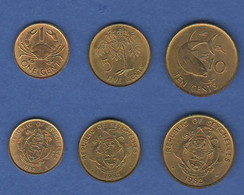 Seychelles 1 + 5 + 10 Cents 1982 - Seychellen