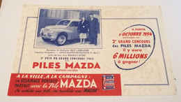 BUVARD MAZDA "4 CV" - Baterías