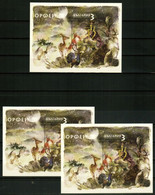 BULGARIA 2022 CULTURE Falk Tales. Orpheus As A Myth And Reality - Fine S/S (x3 Pcs) MNH - Nuovi