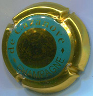 CAPSULE-CHAMPAGNE DE CAZANOVE N°14 Cercle Int. Or - De Cazanove