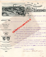RUSSIE-RIGA- RARE LETTRE ALEXIS HABREKORN-ESSENCES ESSENTIELLES- RUBAN ST WLADIMIR-MOSCOU-1902 USINE SLOB ALEXEJEWKA - Other & Unclassified