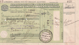 L82 - Assegno Postale1948 - Impuestos Por Ordenes De Pago