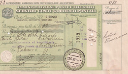 L82 - Assegno Postale1948 - Taxe Pour Mandats