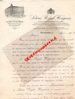 HONGRIE - BUDAPEST - RARE LETTRE BANQUE FRITZ DORGE LOTERIE ROYALE HONGROISE- 4 RUE KOSSUTH LAJOS-1909 - Autres & Non Classés