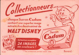 Buvard  Savon Cadum Image Extrait  Dessin Walt Dysney - Parfum & Cosmetica